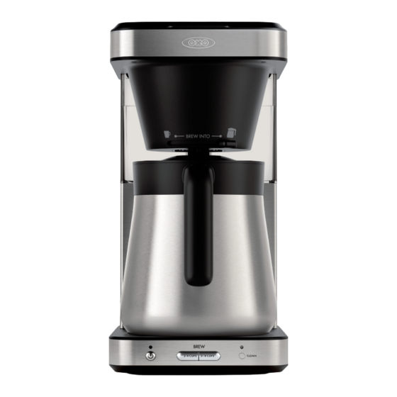 OXO Brew 8 Cup Coffee Maker Manual
