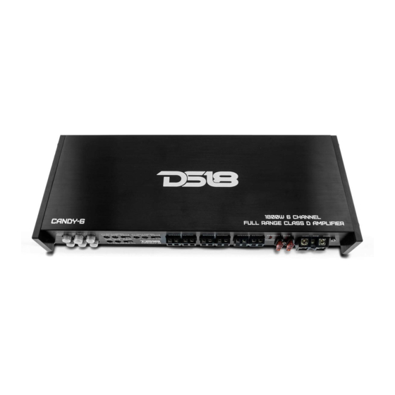 DS18 CANDY-6 Owner's Manual