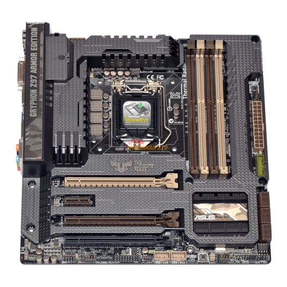 Asus GRYPHON Z97 ARMOR EDITION Quick Start Manual