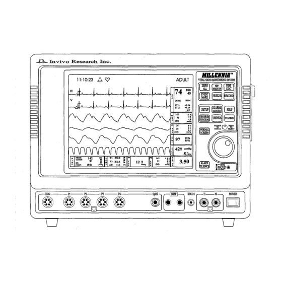 Invivo Millennia 9537 Service Manual