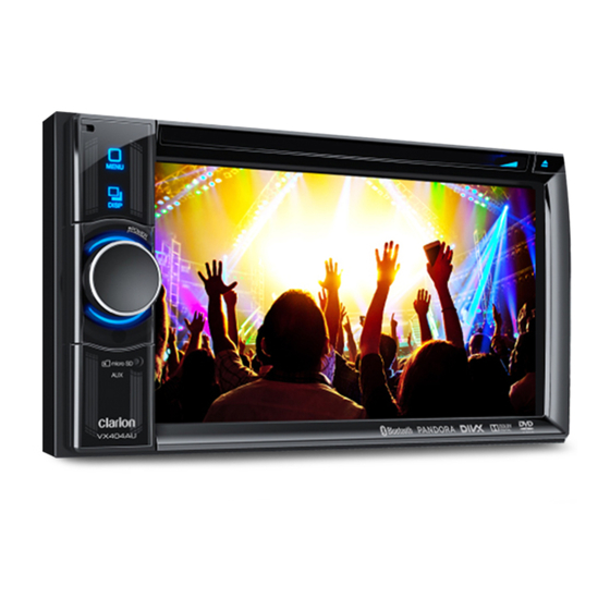 Clarion NX404AU Owner's Manual
