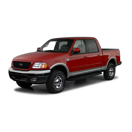Ford f150 2001 Service Manual