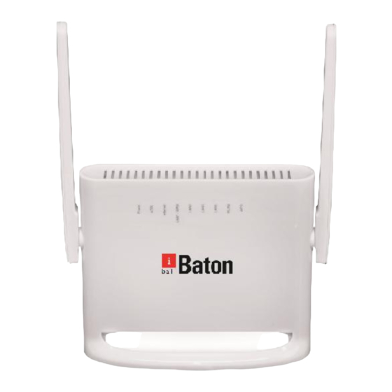 iBall Baton iB-W4G311N Quick Installation Manual
