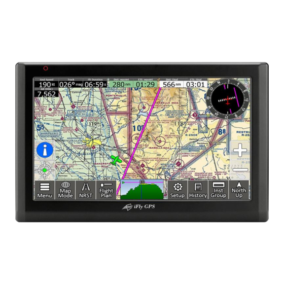 iFLY GPS iFly 740 Manuals