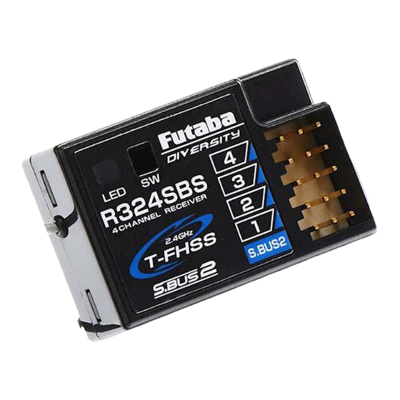 FUTABA R324SBS Instruction Manual