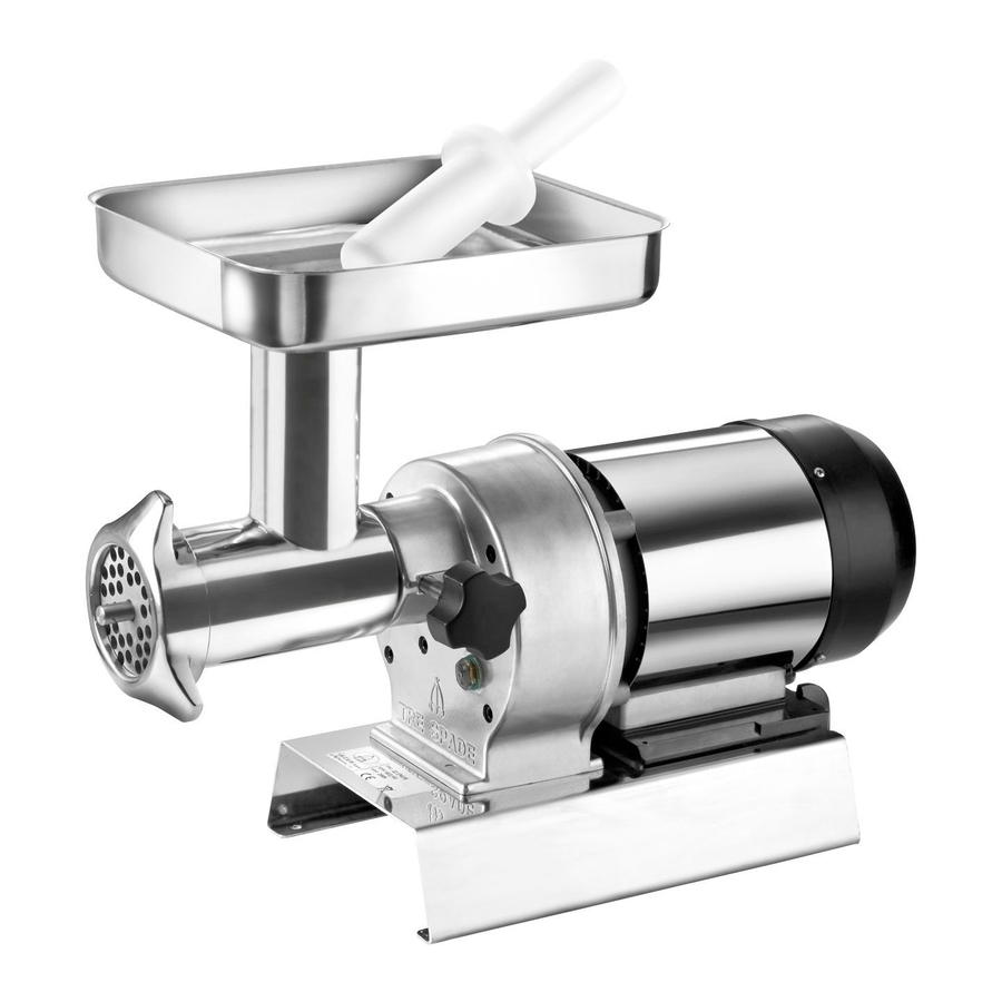 Facem TRE SPADE TC 22 Inox Instructions For Use Manual