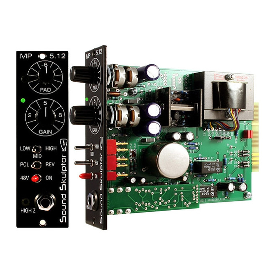 Sound Skulptor MP 5.12 Assembly Manual