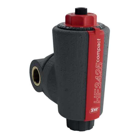 SYR HF 3425 compact Instruction Manual