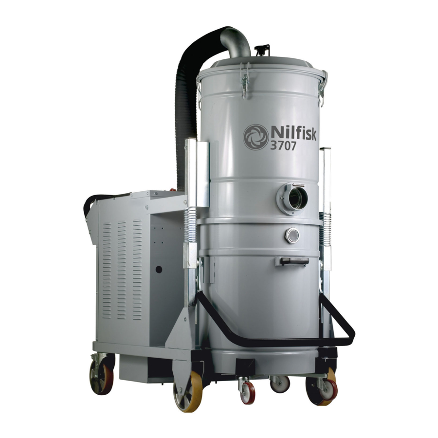 Nilfisk-Advance T63NJ Instructions For Use Manual