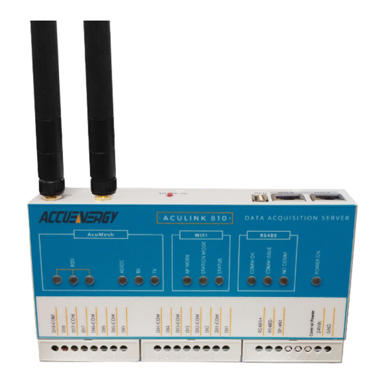 AccuEnergy AcuLink 810 User Manual