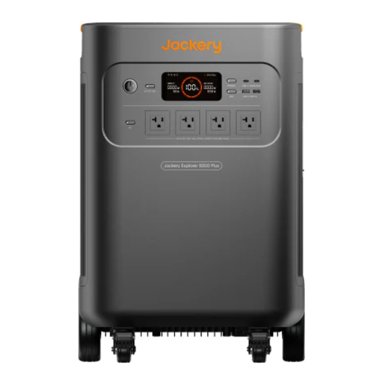 Jackery Explorer 5000 Plus User Manual