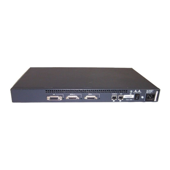 Cisco 2501 - Router - EN Configuration Manual