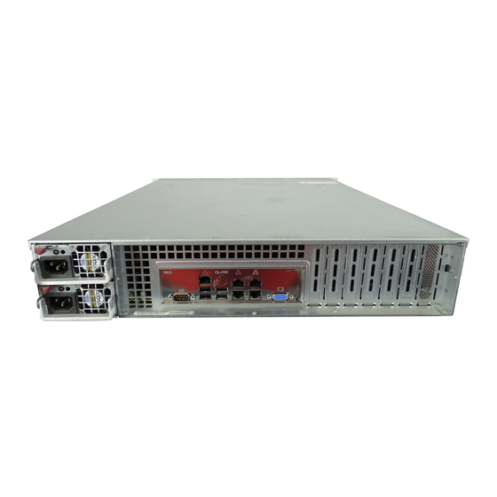 Supero SuperServer 6027R-3RF4+ User Manual