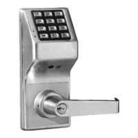 Alarm Lock DL5300 Programming Instructions Manual