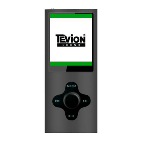 Tevion 8GB PORTABLE VIDEO PLAYER User Manual