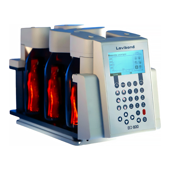 Lovibond BD 600 Instruction Manual