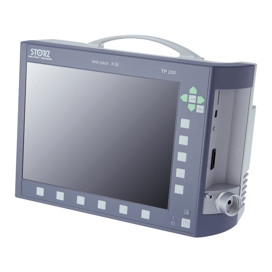 Karl Storz TELE PACK X  GI TP 200 Instruction Manual