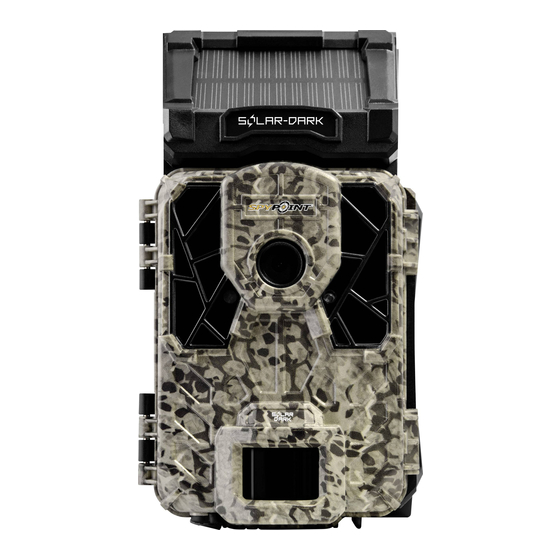 Spypoint Solar-Dark Quick Start Manual