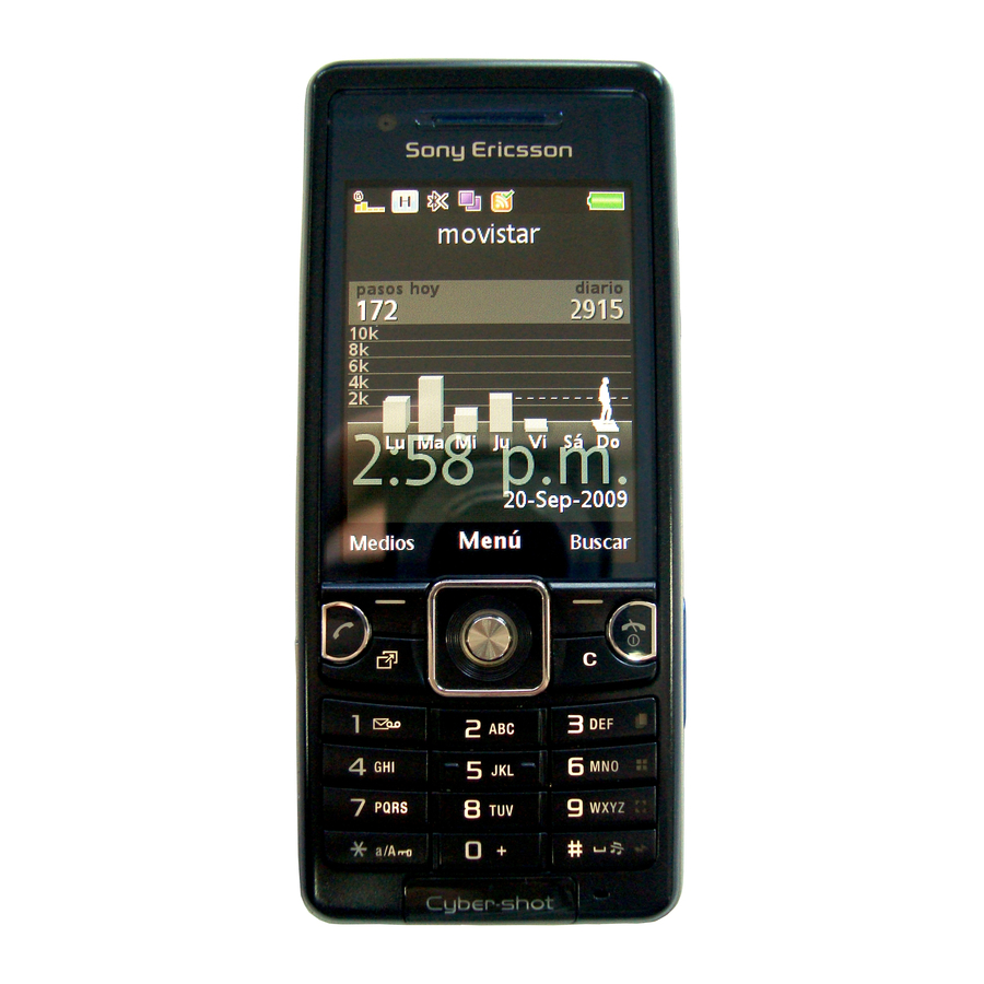 Sony Ericsson CYBER-SHOT C510 User Manual