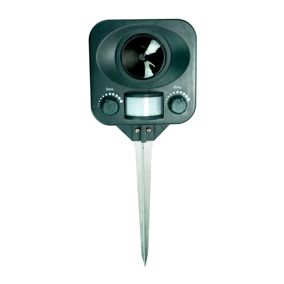 Bird-X SOLAR YARD GARD Instructions & Pest Management Manual