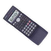 Casio FX-115MS - ADDITIONAL FUNCTIONS User Manual