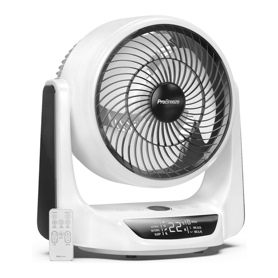 ProBreeze PB-F09 Instruction Manual