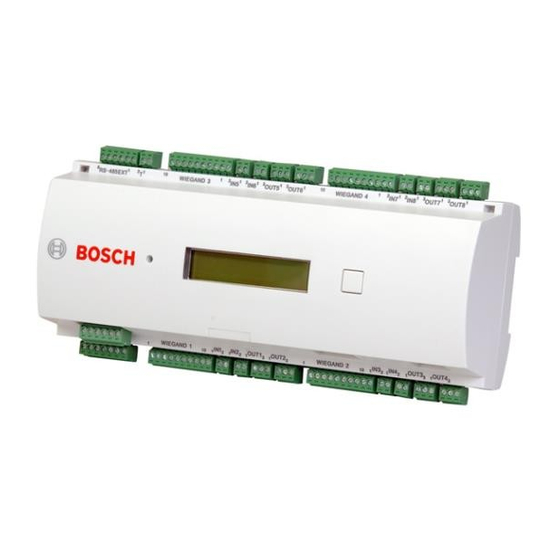 Bosch AMC2 4W Installation Manual