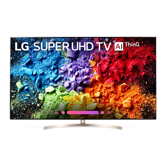 LG SK95 Series Manual