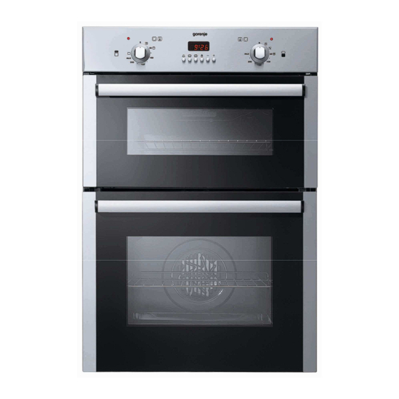 Gorenje BD 2116 AX Installation And Operating Instructions Manual