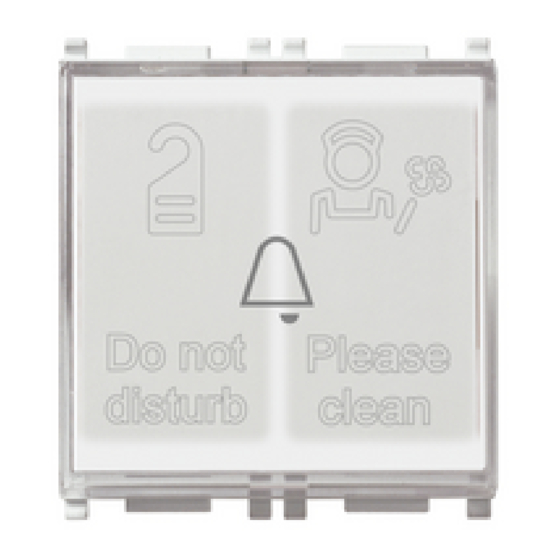 Vimar 14097 Quick Start Manual