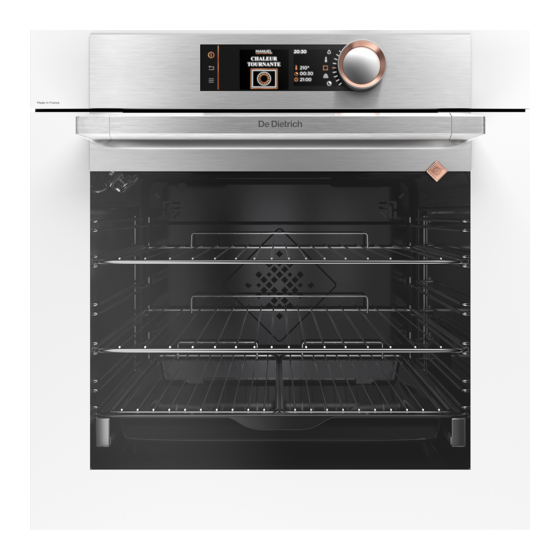DeDietrich DOP8574 Series User Manual
