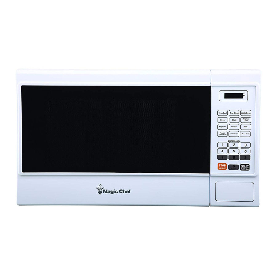 Magic Chef MCM1310W, MCM1310B Manual