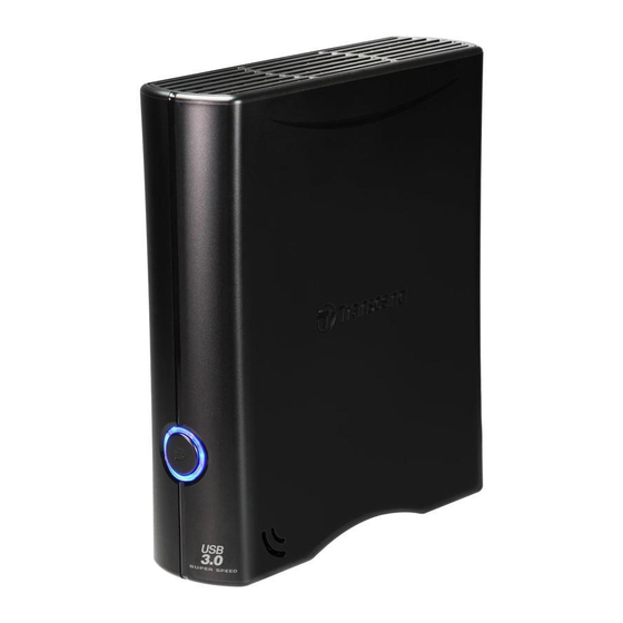 Transcend StoreJet 35T3 User Manual