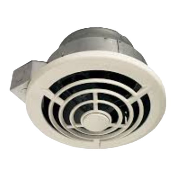 NuTone 8210 Series Installation Instructions