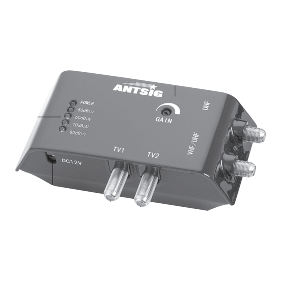 Antsig AA1000 Installation Manual
