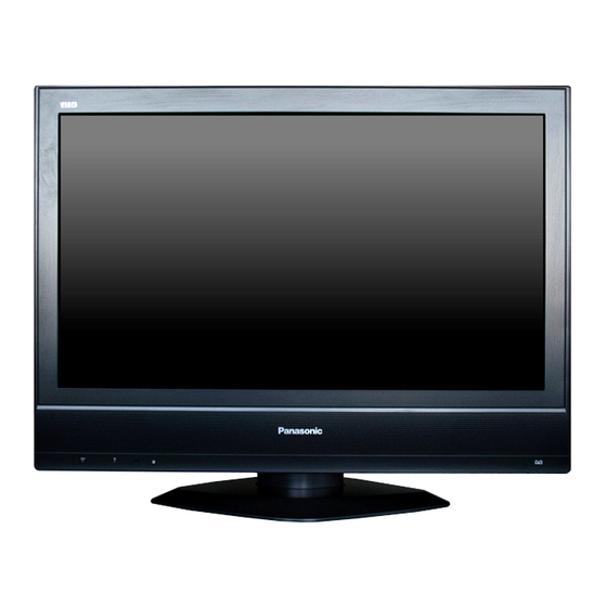 Panasonic TX-26LED7F Service Manual