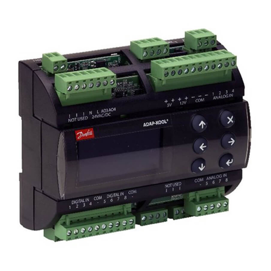 Danfoss ADAP-KOOL AK-PC 551 Instructions Manual