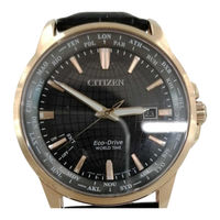Citizen Eco-Drive E784 Abbreviated Instruction