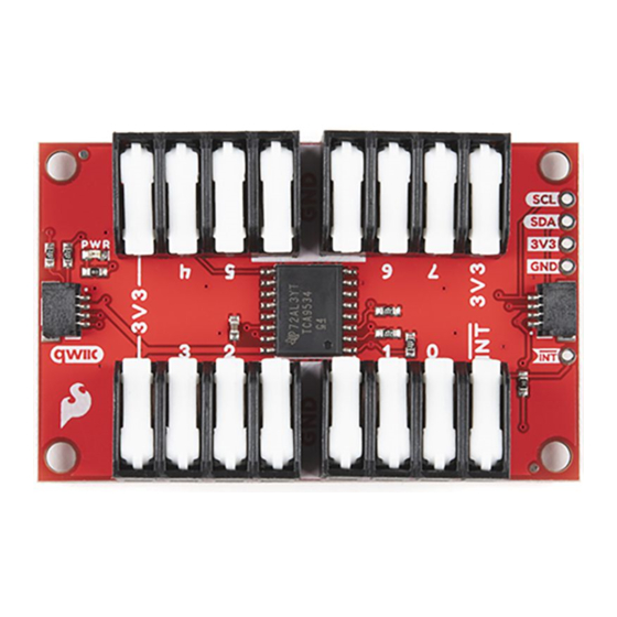 sparkfun Qwiic GPIO Hook-Up Manual