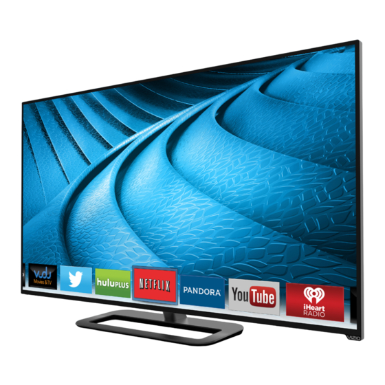 Vizio P552ui-B2 Quick Start Manual