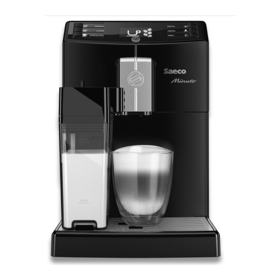 Saeco Minuto HD8763/09 Manuals