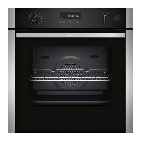 NEFF B6AVH7AN1 User Manual And Installation Instructions