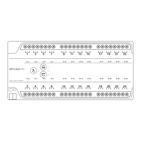 Optimus OPT-CA4-111 Quick Start Manual