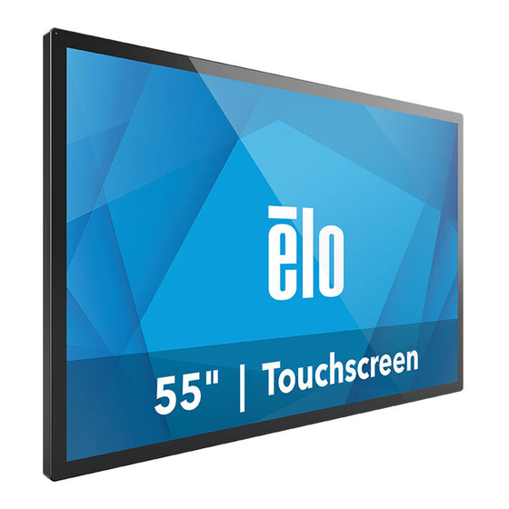Elo TouchSystems 5554L Quick Installation Manual
