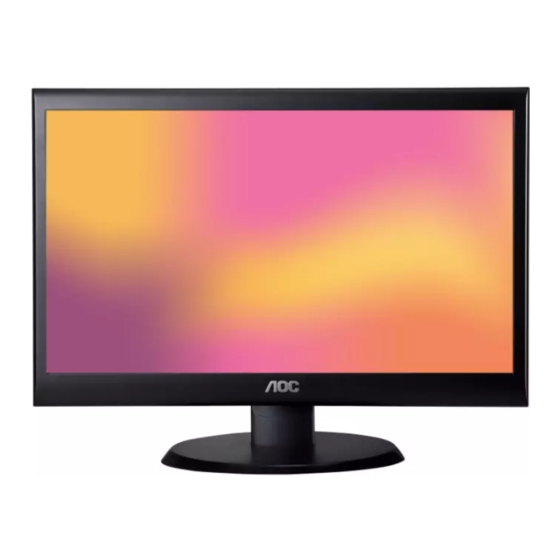 AOC e2250Swdn Manual
