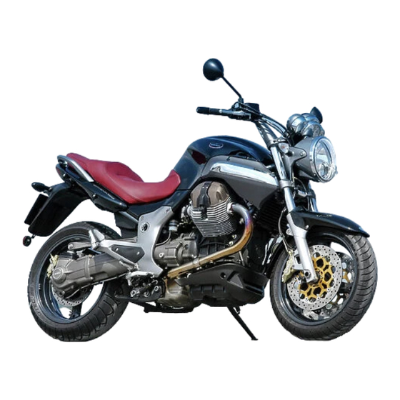 MOTO GUZZI V1100 BREVA Use And Maintenance Book