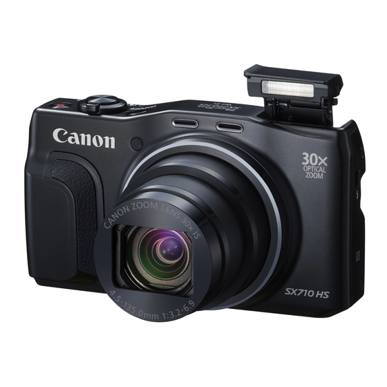 Canon PowerShot SX710 HS Connection Manual