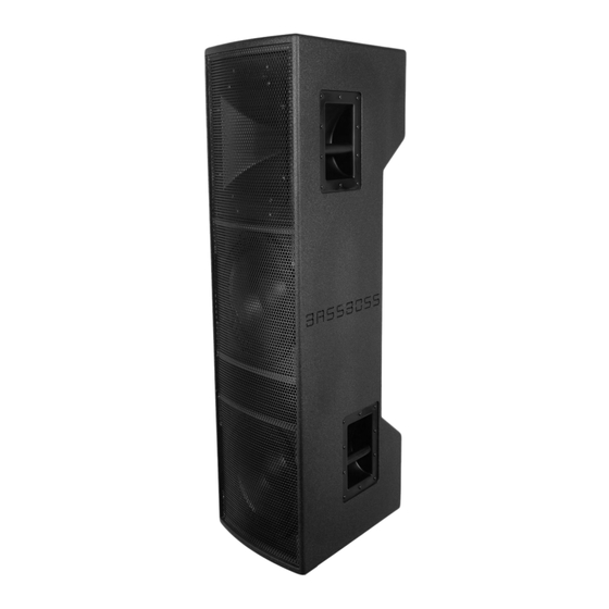 BassBoss AT212 Powered MicroMain Owner's Manual