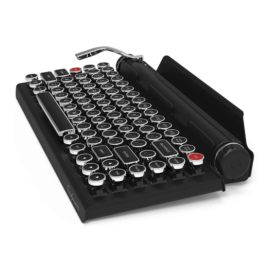 Qwerkytoys QWERKYWRITER S Quick Start Manual