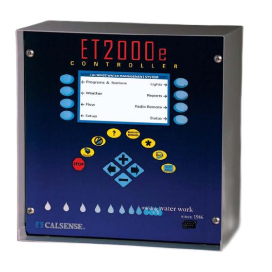 Calsense ET2000e Installation Manual